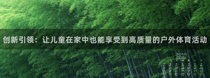 凯捷体育娱乐平台:创新引领:让儿童在家中也能享受到高质量的户